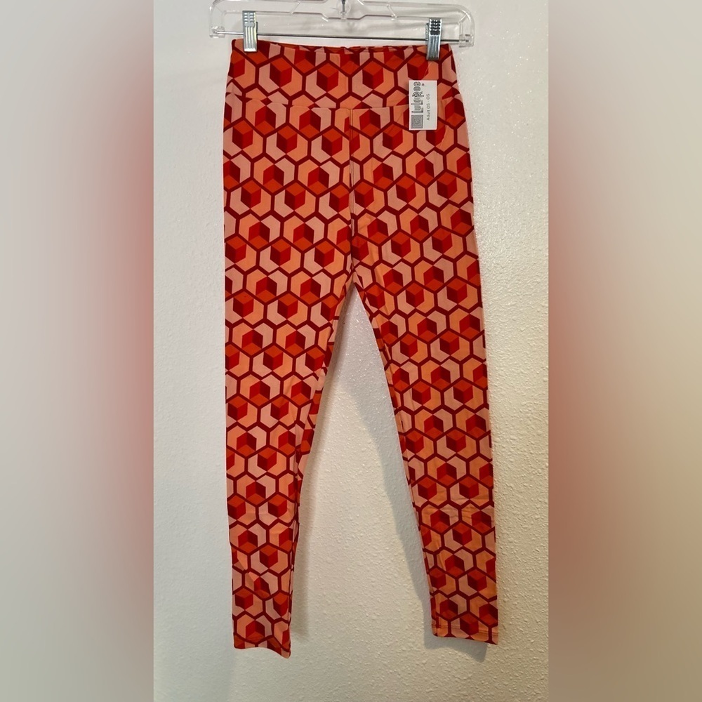 LuLaRoe Patterned Leggings One Size (2-10)